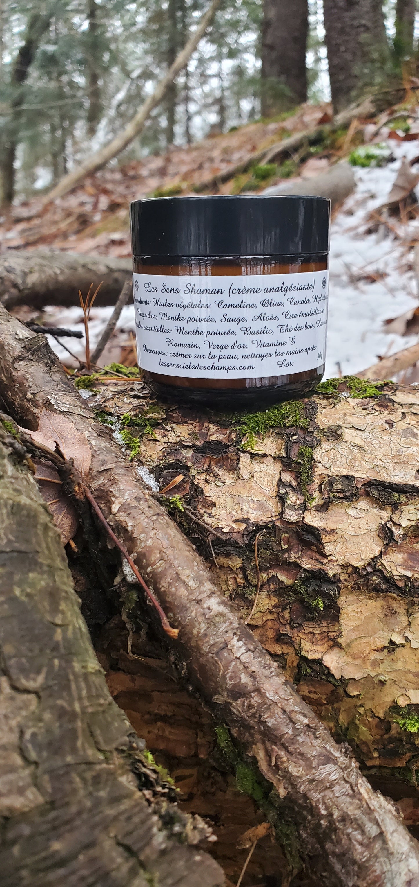 Les Sens Shaman - Crème concentrée naturelle pour apaiser les articulations et les muscles Les sens ciels des champs