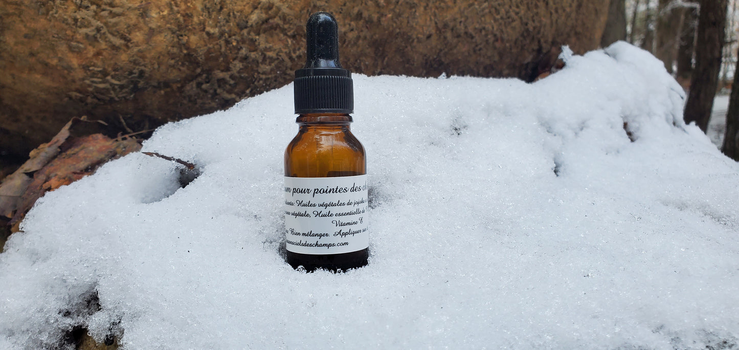 Sérum pour la pointe des cheveux Les sens ciels des champs