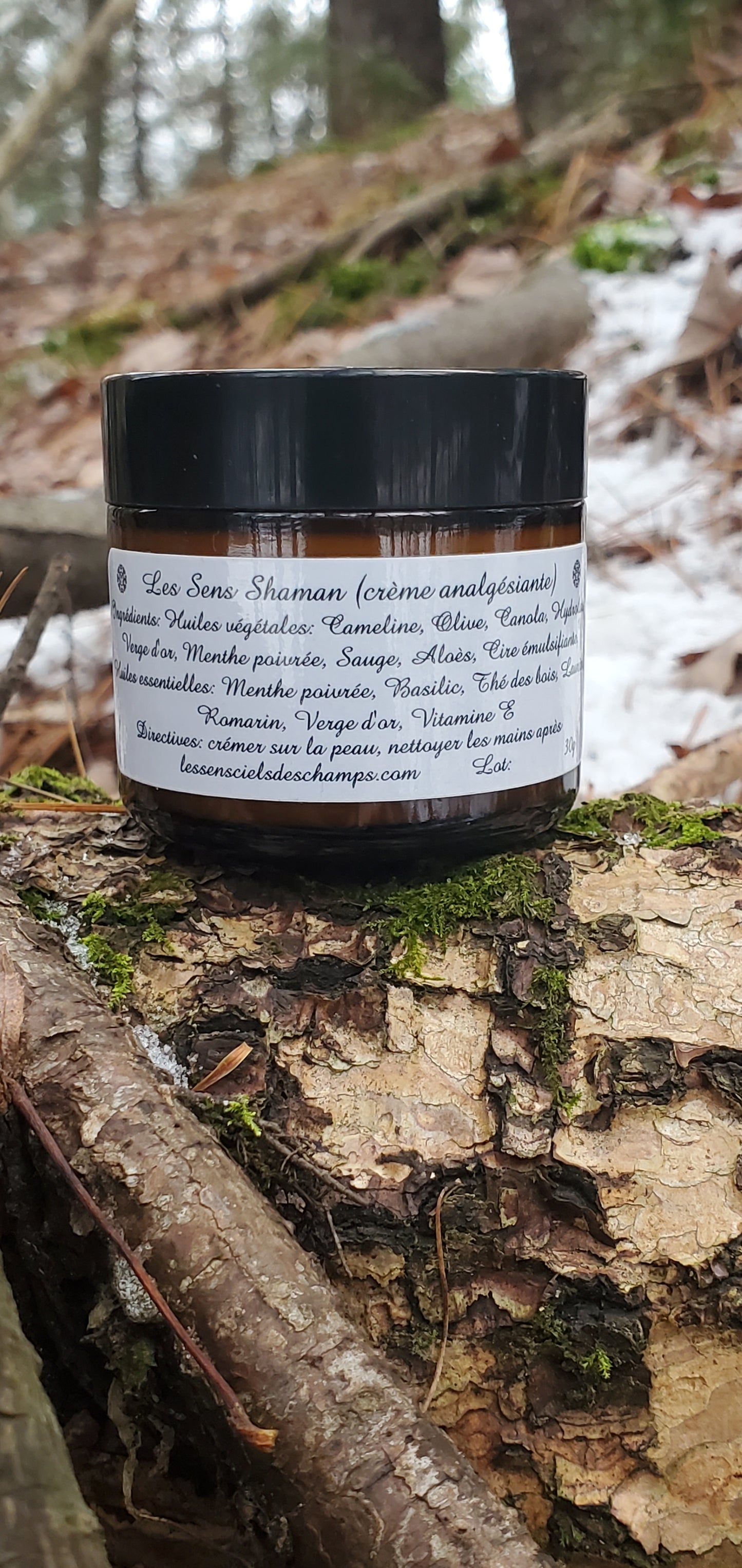Les Sens Shaman - Crème concentrée naturelle pour apaiser les articulations et les muscles Les sens ciels des champs