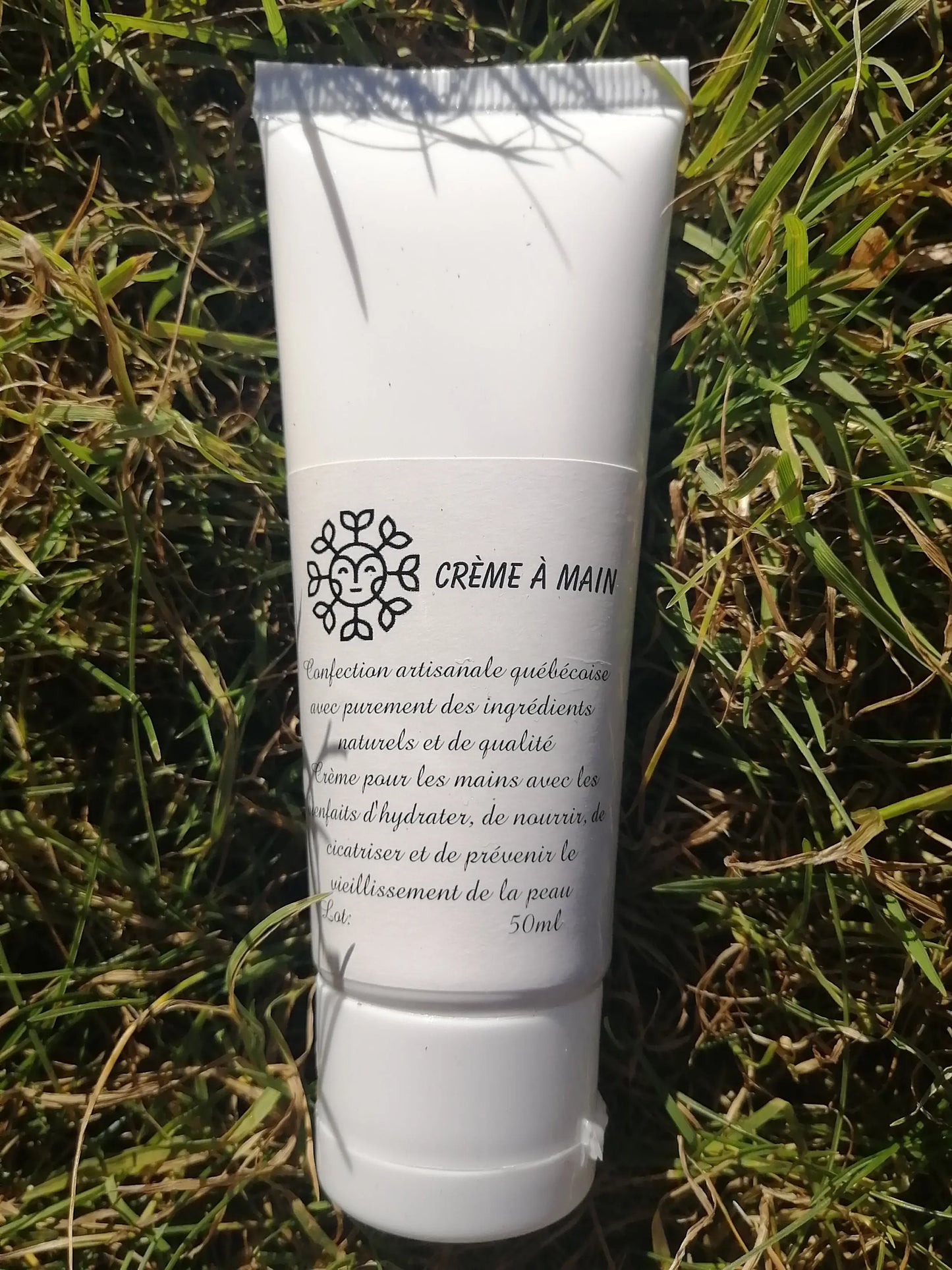 Crème à main totalement naturelle Les sens ciels des champs