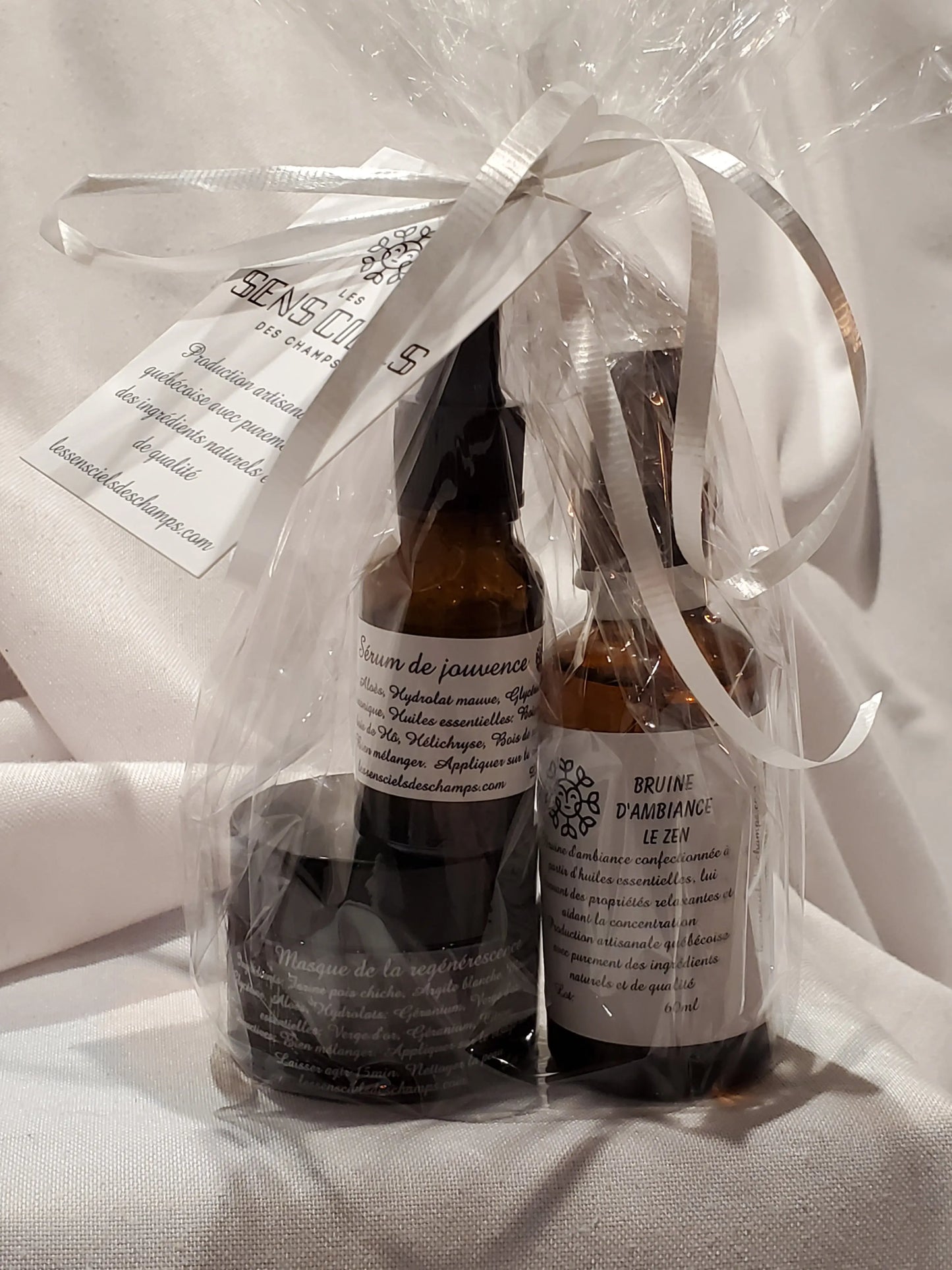 Ensemble cadeau pour elle Les Sens Ciels des Champs