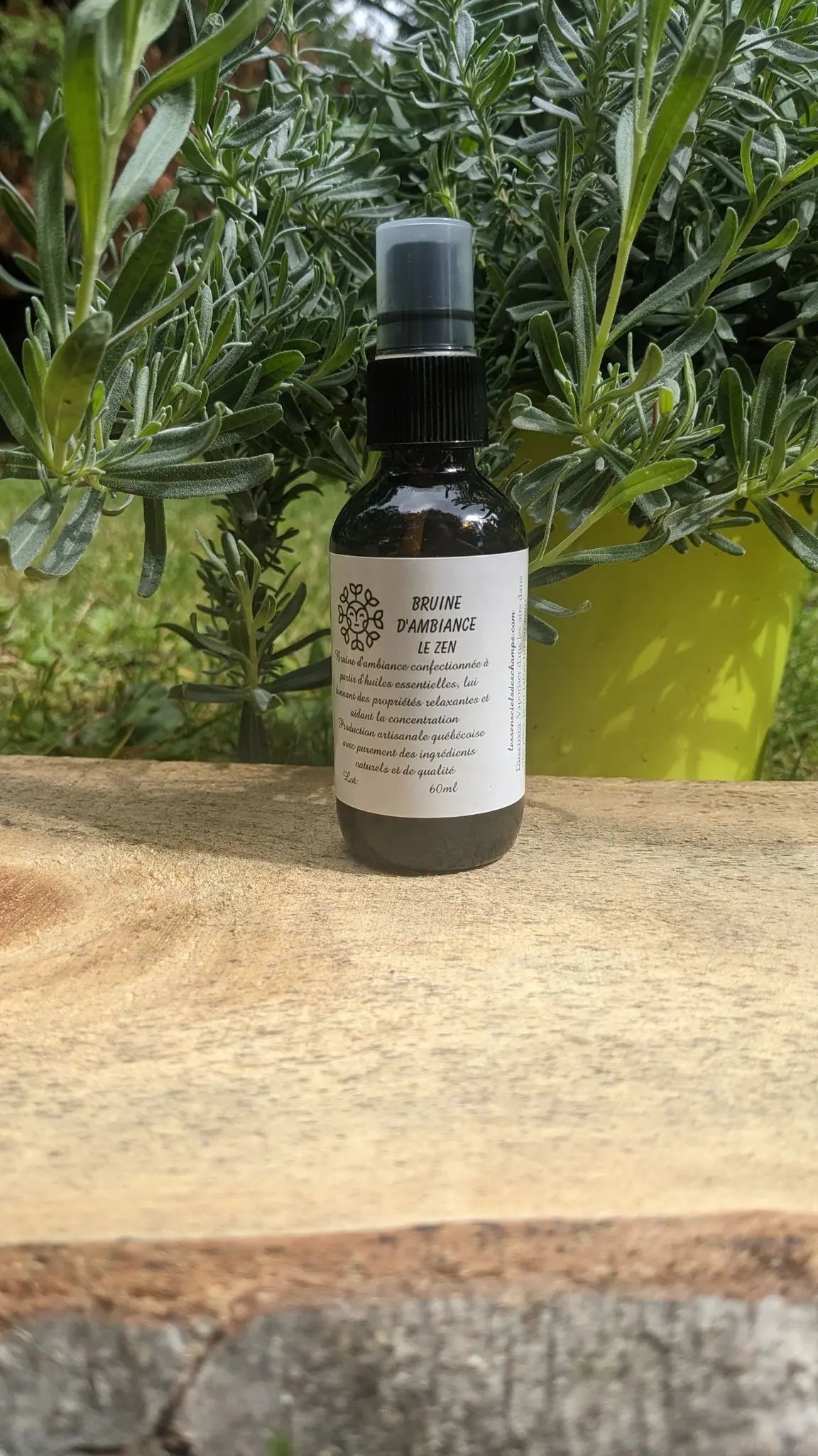 Le Zen - spray pour relaxer et sapaiser Les sens ciels des champs