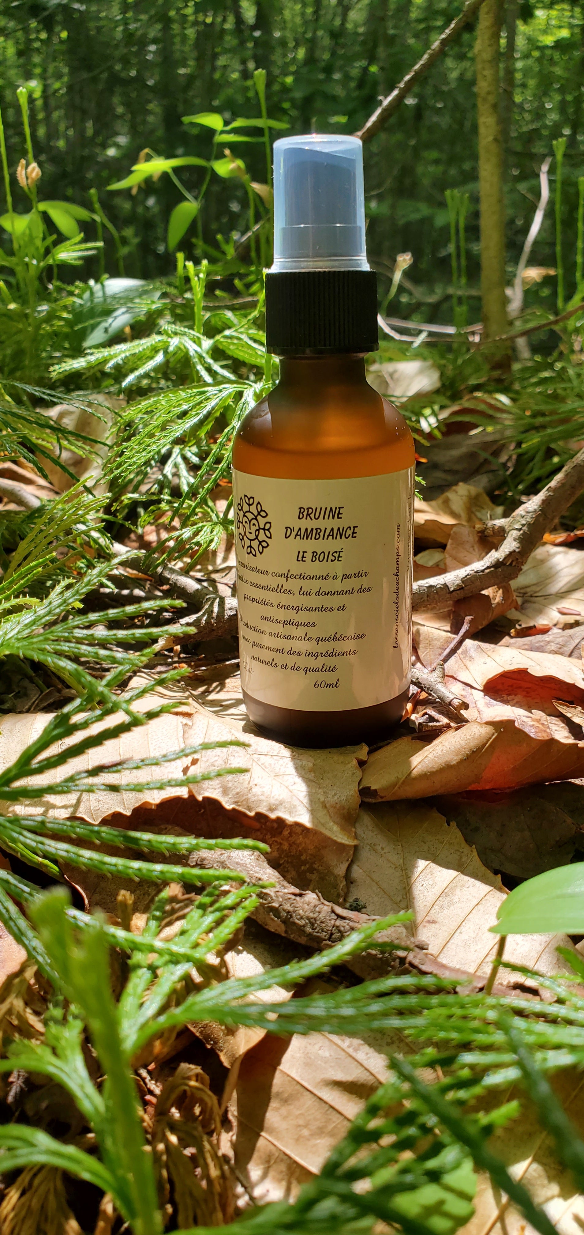 Copie de Synergie le Boisé pour s'énergiser et purifier (mélange d'huiles essentielles de qualité) Les sens ciels des champs