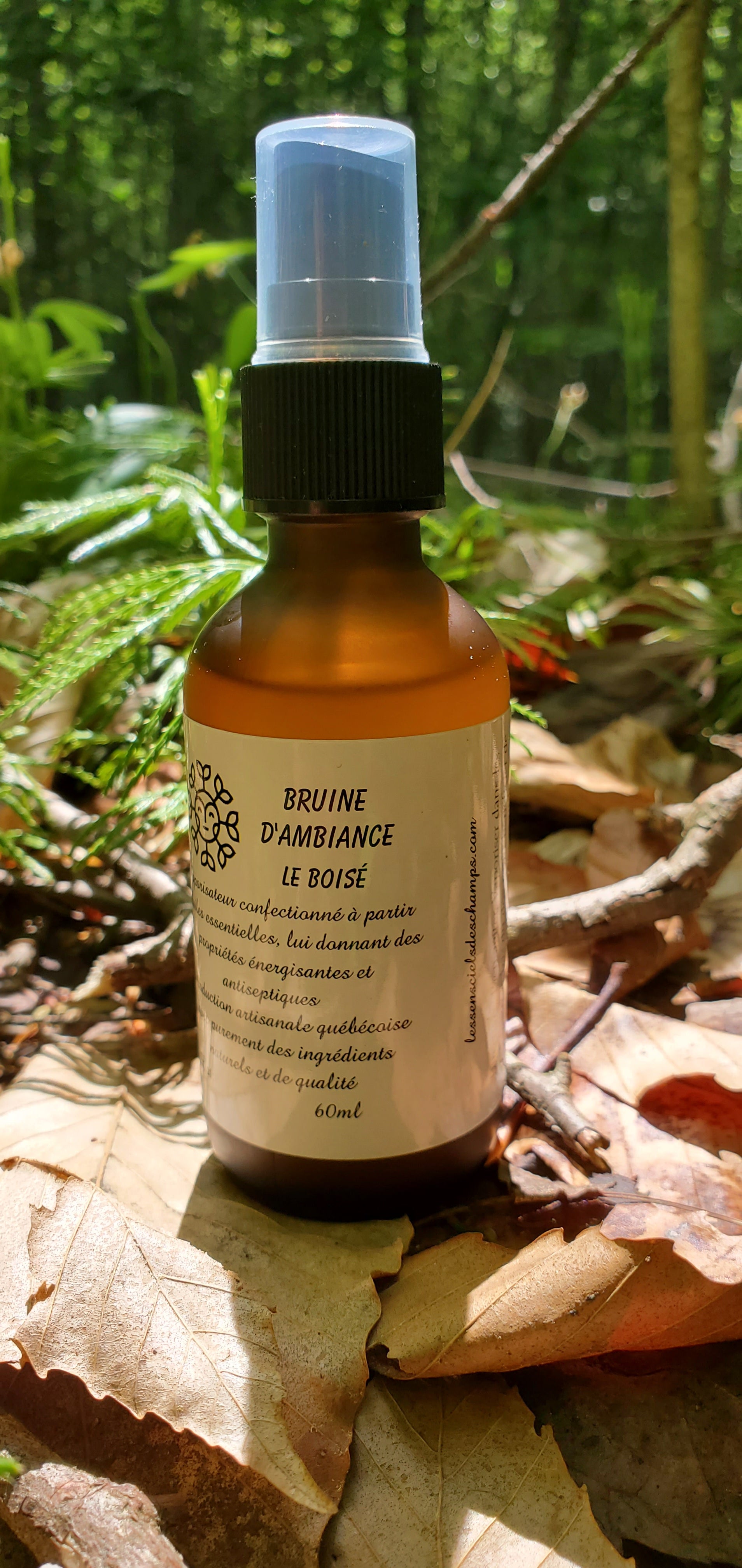 Copie de Synergie le Boisé pour s'énergiser et purifier (mélange d'huiles essentielles de qualité) Les sens ciels des champs