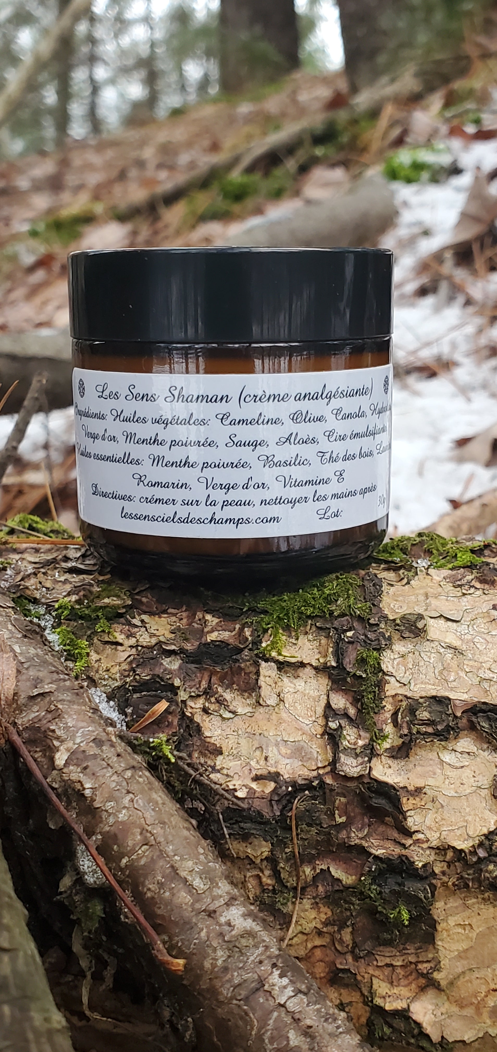 Les Sens Shaman - Crème concentrée naturelle pour apaiser les articulations et les muscles Les sens ciels des champs