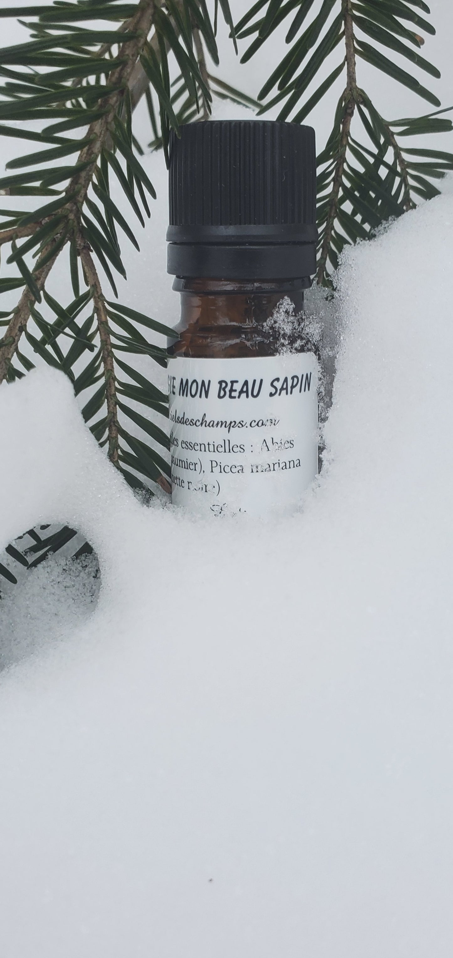 Synergie Mon Beau Sapin - pour purifier l'air - odeur des bois (mélange d'huiles essentielles de qualité) Les sens ciels des champs