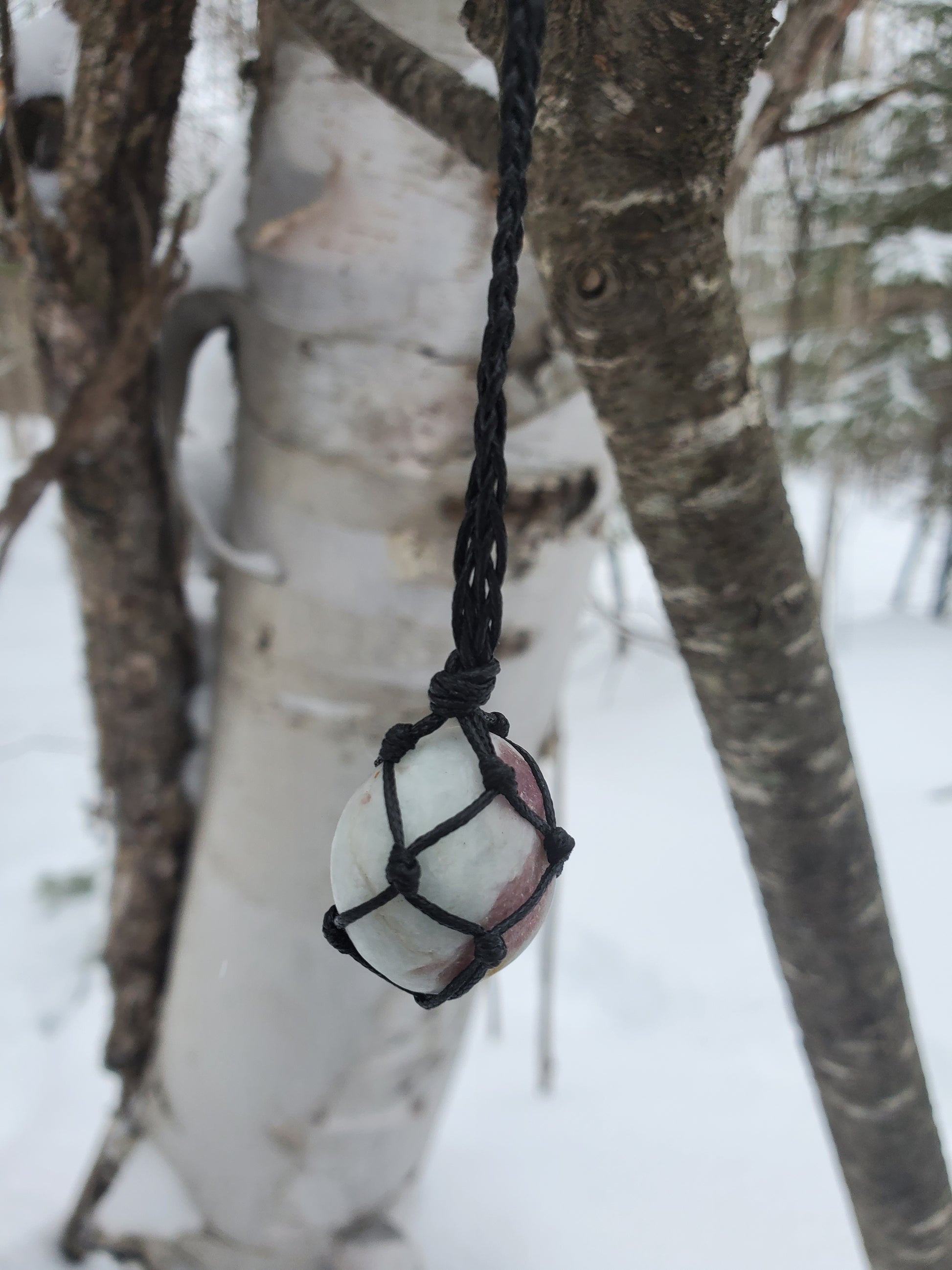 Collier avec Pierre Précieuse Tourmaline Les sens ciels des champs