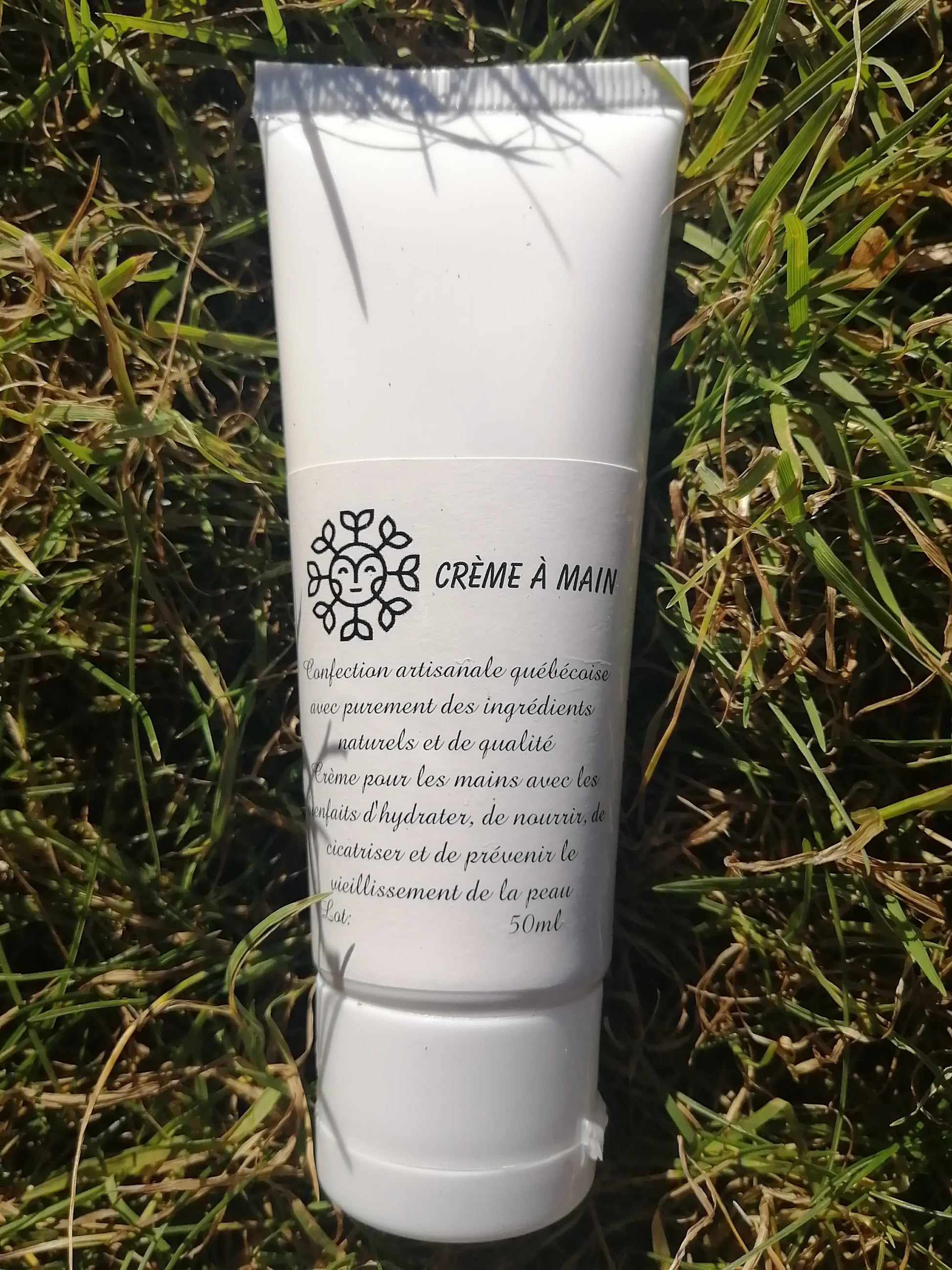 Crème à main totalement naturelle Les sens ciels des champs