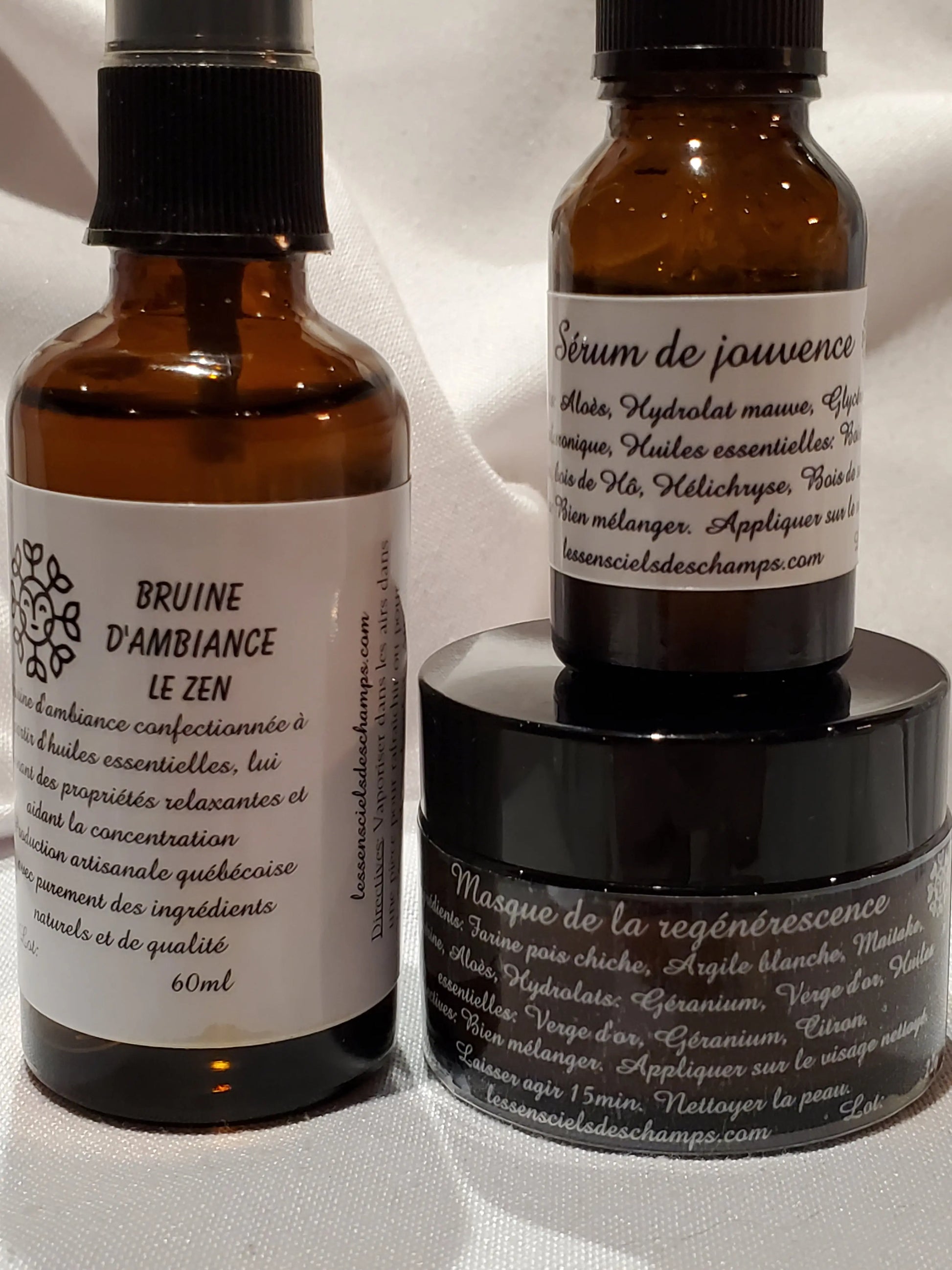 Ensemble cadeau pour elle Les Sens Ciels des Champs