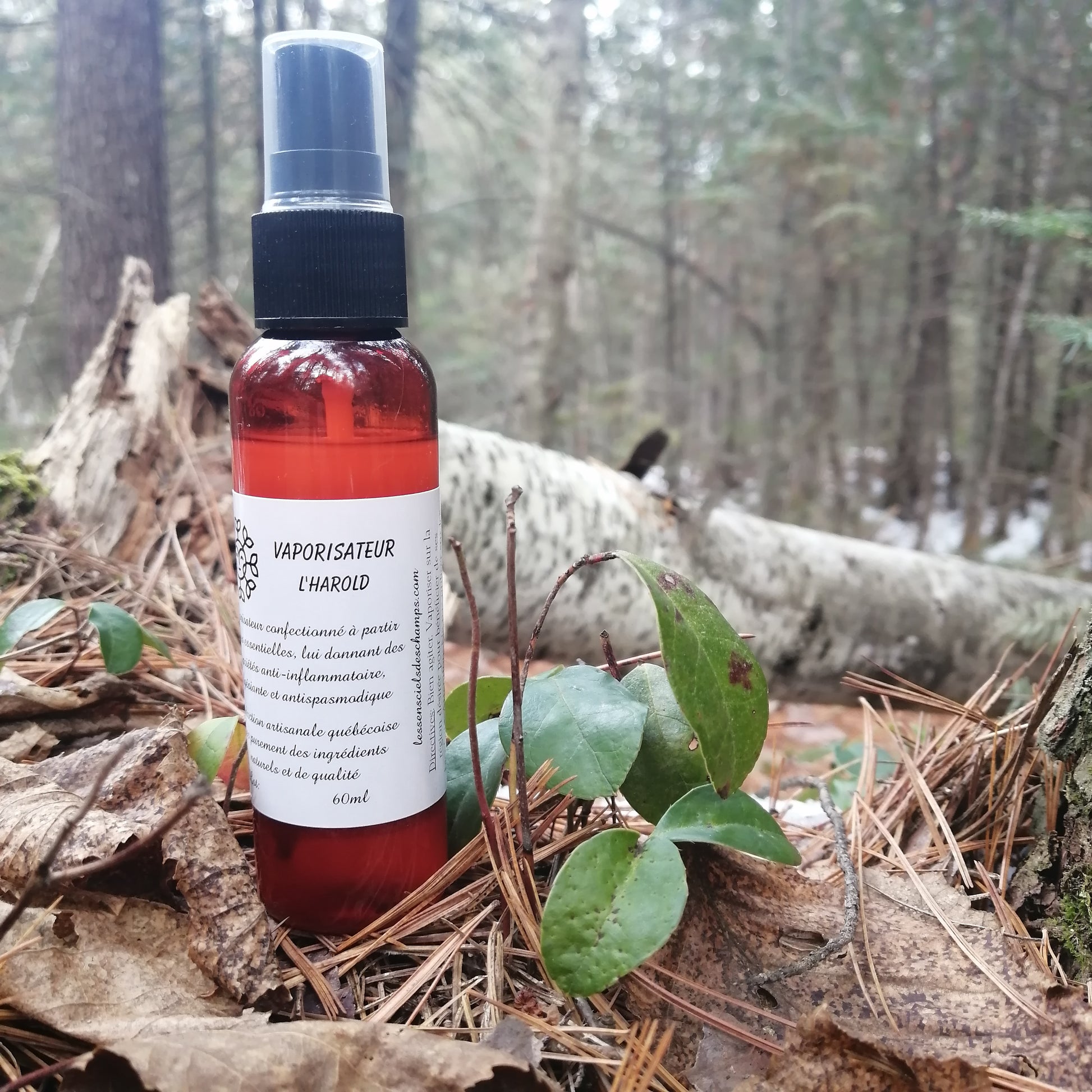 Le Harold - Spray concentré naturel pour apaiser les articulations et les muscles Les sens ciels des champs